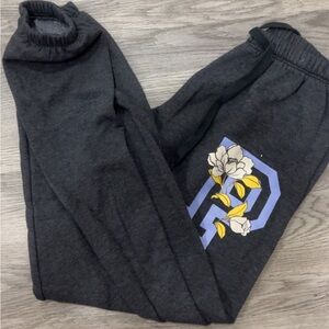 PINK sweats floral print